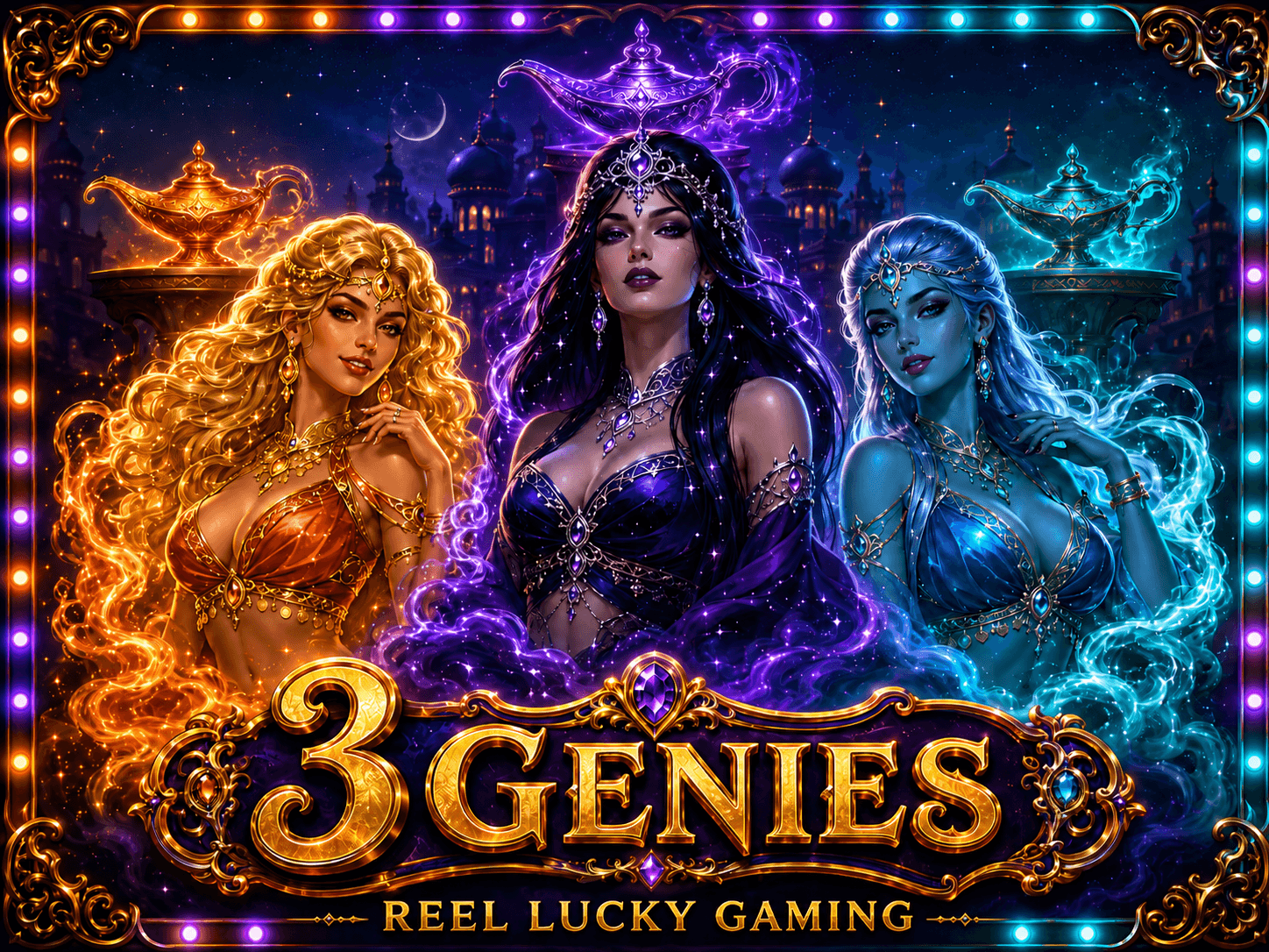 3 Genies key art